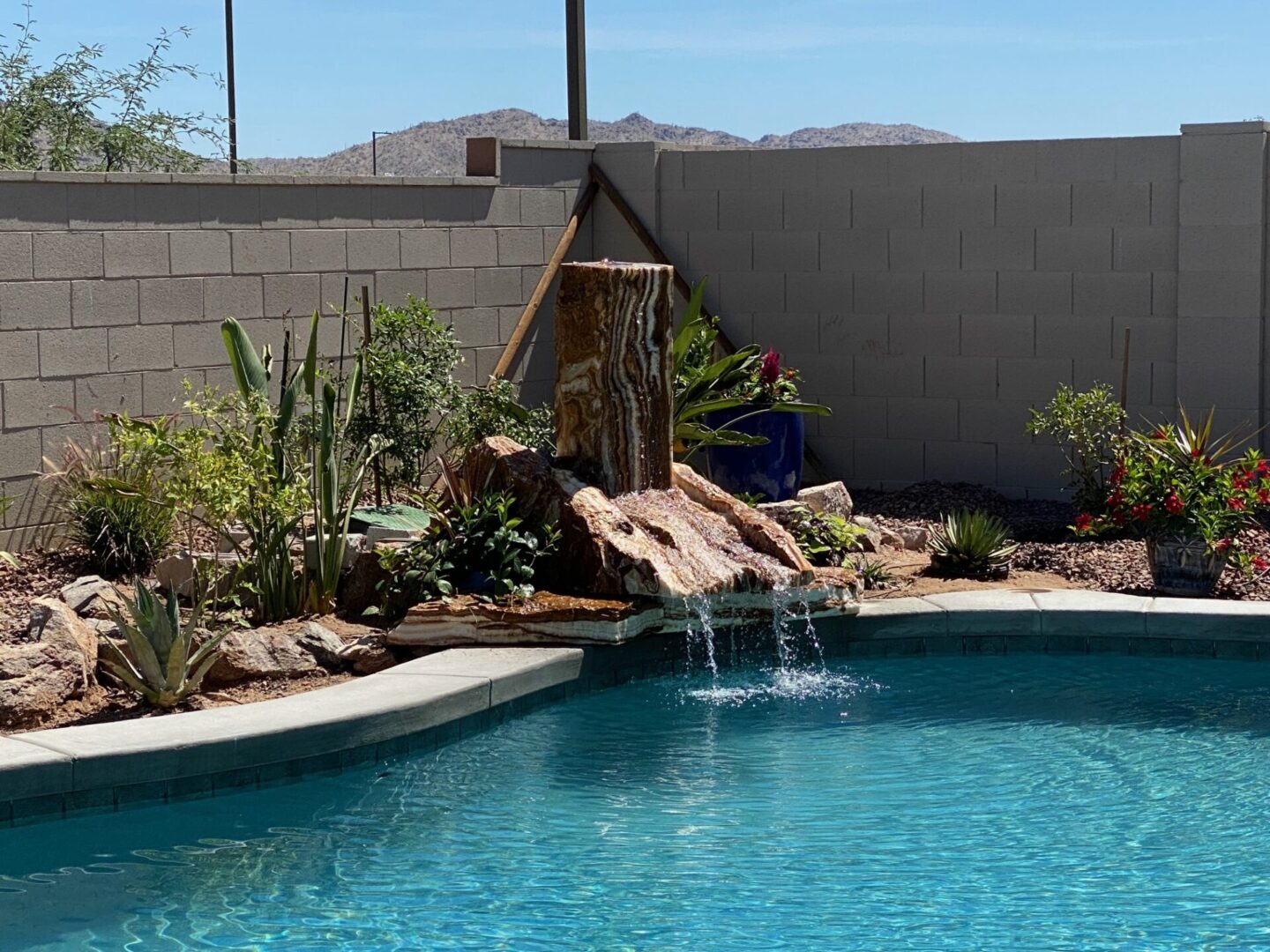 The finished look of landscaping services in Buckeye, AZ